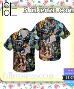 1973 Band Classic Kiss Unisex Hawaii Shirt