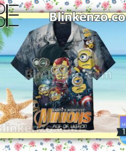 3d Hero Minions Hawaii Shirt