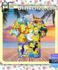 3d The Simpsons Unisex, Hawaii Shirt