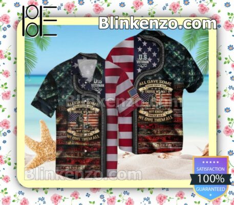 4th Of July Independence Day Memorial Day All Gave Some Owe Owe Them All Hawaii Shirt
