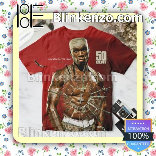 50 Cent Get Rich Or Die Tryin' Album Cover Custom Shirt