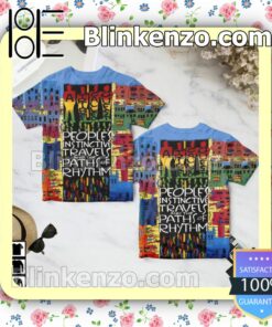 A Tribe Called Quest People's Instinctive Travels And The Paths Of Rhythm Album Cover Blue Birthday Shirt
