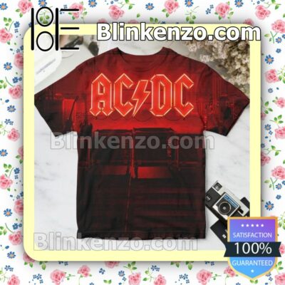 Ac Dc Power Up Album Cover Custom T-Shirt