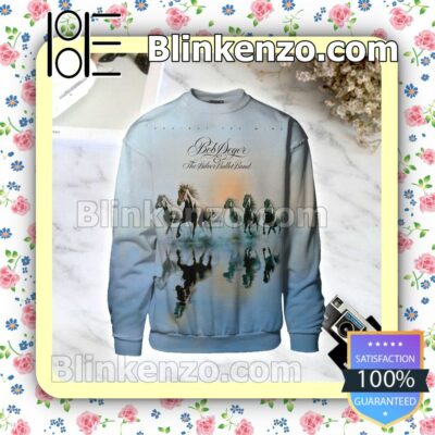 Against The Wind Album Cover By Bob Seger Custom Long Sleeve Shirts For Women