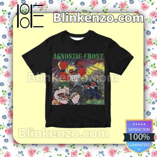 Agnostic Front Get Loud Album Cover Black Gift Shirt