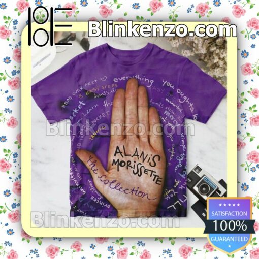 Alanis Morissette The Collection Compilation Album Cover Custom T-Shirt