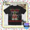 All I Want For Christmas Is Ac Dc Ugly Custom T-Shirt