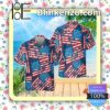 American Flag Summer Shirt Hawaii Shirt