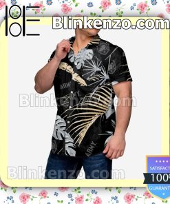 Army Black Knights Neon Palm Short Sleeve Shirts