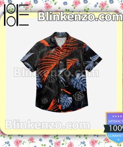 Auburn Tigers Neon Palm Short Sleeve Shirts a