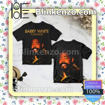 Barry White Change Album Cover Birthday Shirt