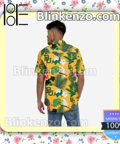 Baylor Bears Floral Short Sleeve Shirts a