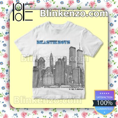 Beastie Boys To The 5 Boroughs Album Cover White Gift Shirt