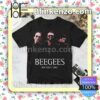 Bee Gees One Night Only Album Cover Black Custom T-Shirt