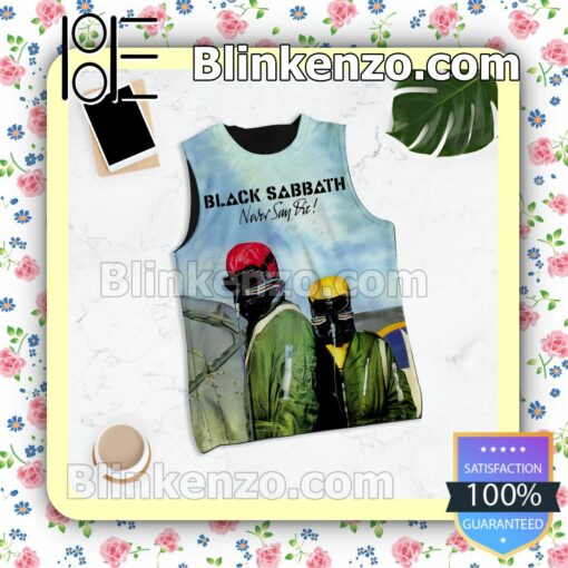 Black Sabbath Never Say Die Album Cover Tank Top Men