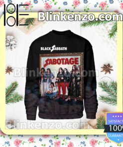 Black Sabbath Sabotage Album Cover Custom Long Sleeve Shirts For Women