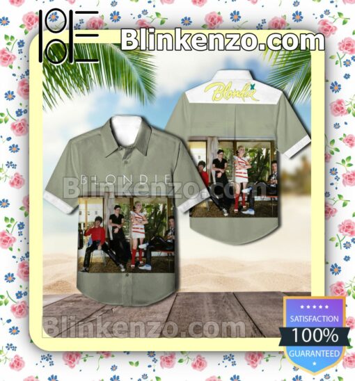 Blondie Greatest Hits Sound And Vision Compilation Album Cover Short Sleeve Shirts