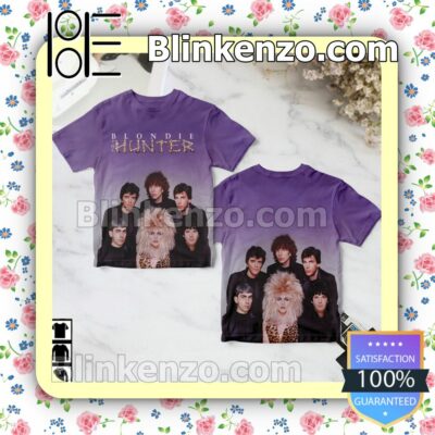 Blondie The Hunter Album Cover Purple Birthday Shirt