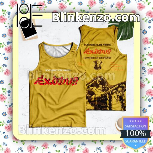 Bob Marley And The Wailers Exodus Album Cover Tank Top Men