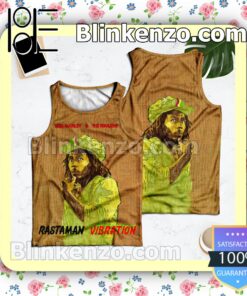 Bob Marley And The Wailers Rastaman Vibration Album Cover Tank Top Men