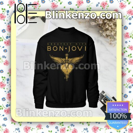 Bon Jovi Greatest Hits The Ultimate Collection Custom Long Sleeve Shirts For Women