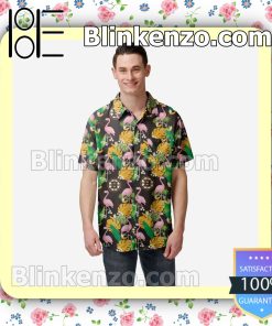 Boston Bruins Floral Short Sleeve Shirts