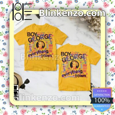 Boy George Everything I Own Album Cover Birthday Shirt