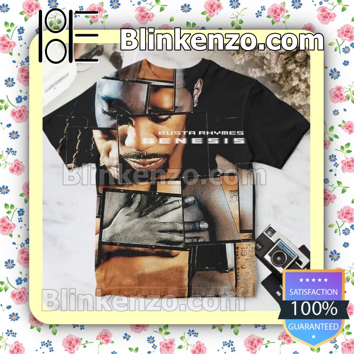 Sale Off Busta Rhymes Genesis Album Cover Custom Shirt