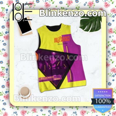 Buzzcocks A Different Kind Of Tension Album Cover Tank Top Men