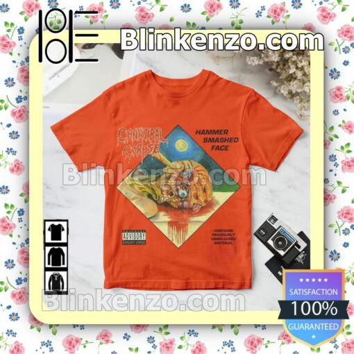 Cannibal Corpse Hammer Smashed Face Album Cover Birthday Shirt