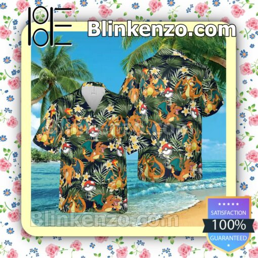Charizard Hawaii Shirt