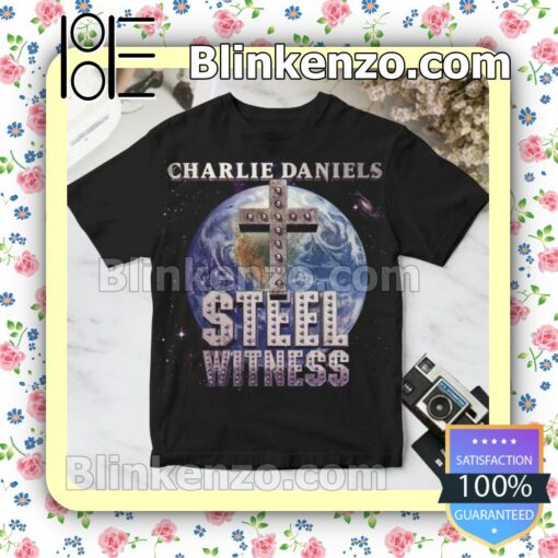 Charlie Daniels Steel Witness Album Cover Custom T-Shirt