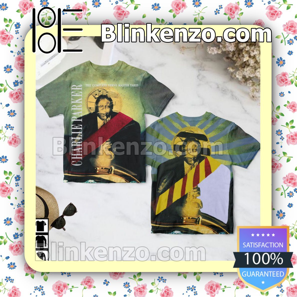 Cover　Blinkenzo　Birthday　Shirt　Verve　Takes　The　Master　Charlie　Album　Parker　Complete