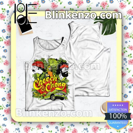 Cheech And Chong Still Smokin' White Tank Top Men