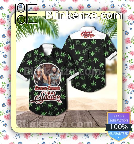 Cheech And Chong's Up In Smoke Weed Summer Beach Shirt