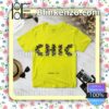 Chic Chic-ism Album Cover Yellow Gift Shirt