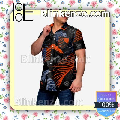 Chicago Bears Neon Palm Short Sleeve Shirts