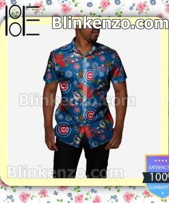 Chicago Cubs Mistletoe Short Sleeve Shirts