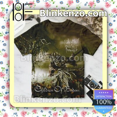 Children Of Bodom Relentless Reckless Forever Album Cover Gift Shirt