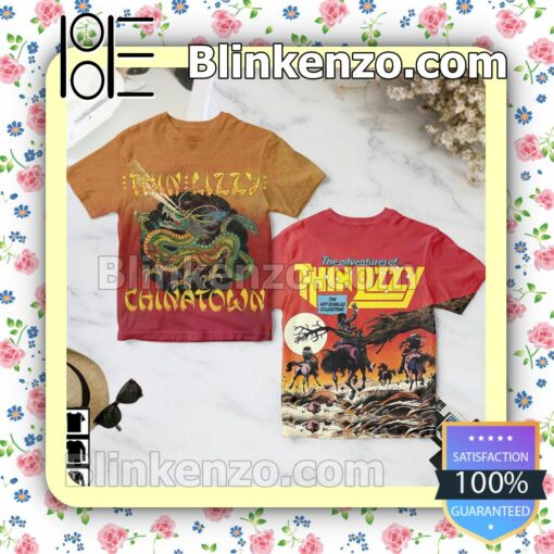 Chinatown Album Cover By Thin Lizzy Birthday Shirt