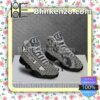 Christian Dior Gray Jordan Running Shoes