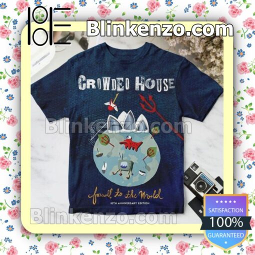 Crowded House Farewell To The World Album Cover Custom Shirt