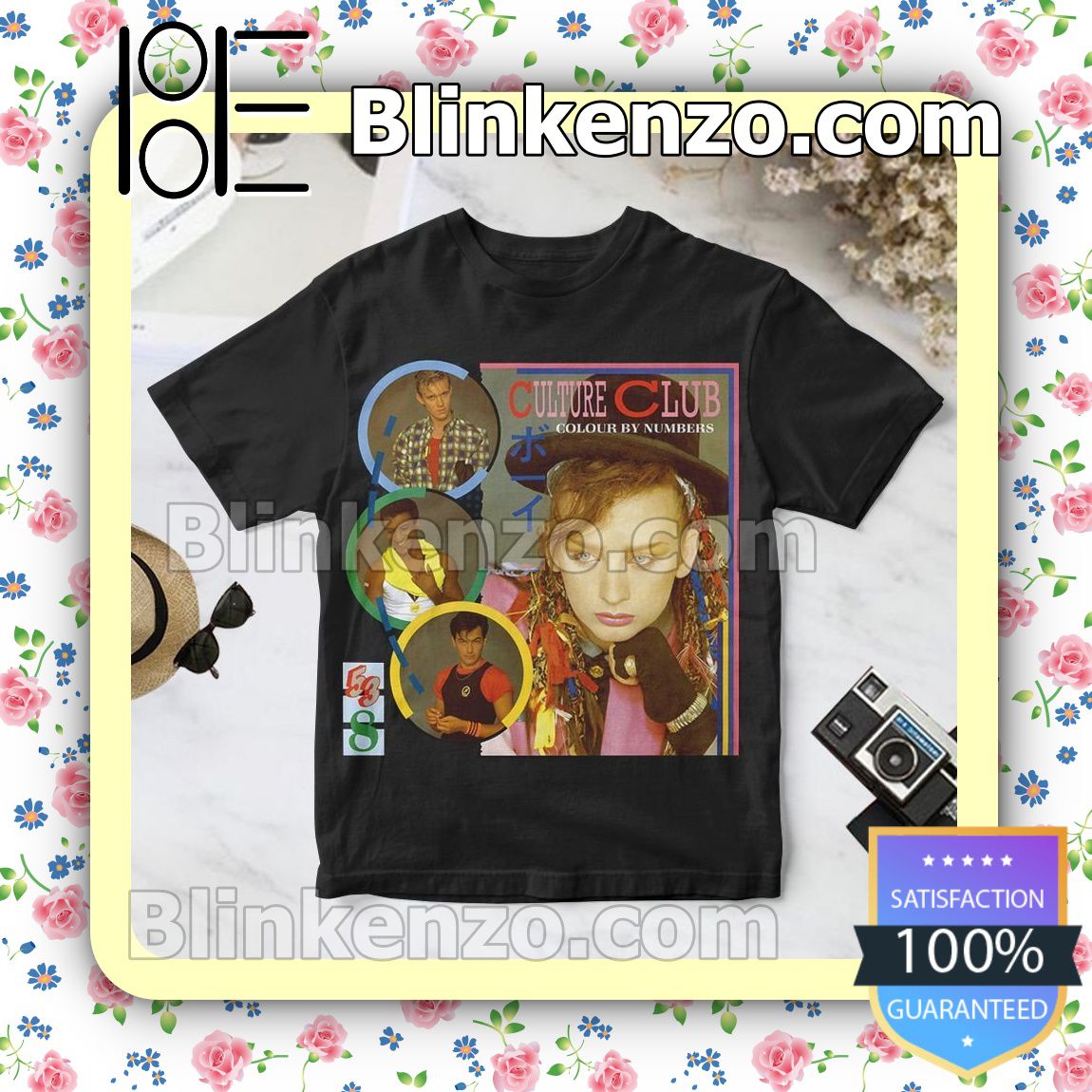 Best Shop Culture Club Colour By Numbers Album Cover Birthday Shirt