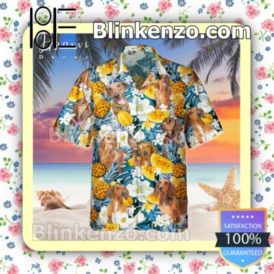 Dachshund Summer Hawaii Shirt