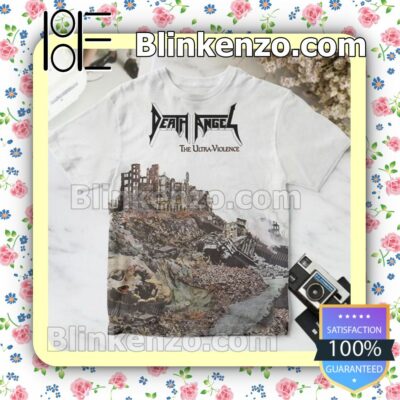 Death Angel The Ultra Violence Album Cover Custom T-Shirt