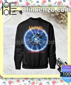 Def Leppard Adrenalize Album Cover Custom Long Sleeve Shirts For Women