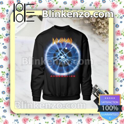 Def Leppard Adrenalize Album Cover Custom Long Sleeve Shirts For Women