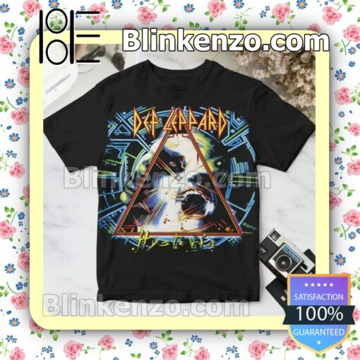 Def Leppard Hysteria Album Cover Gift Shirt