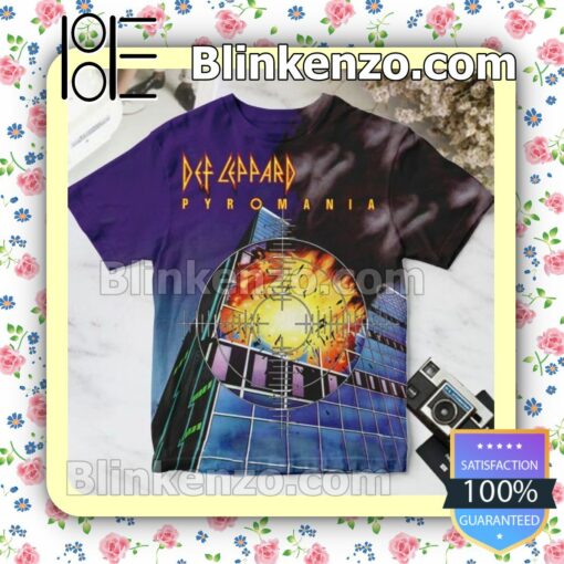 Def Leppard Pyromania Album Cover Gift Shirt
