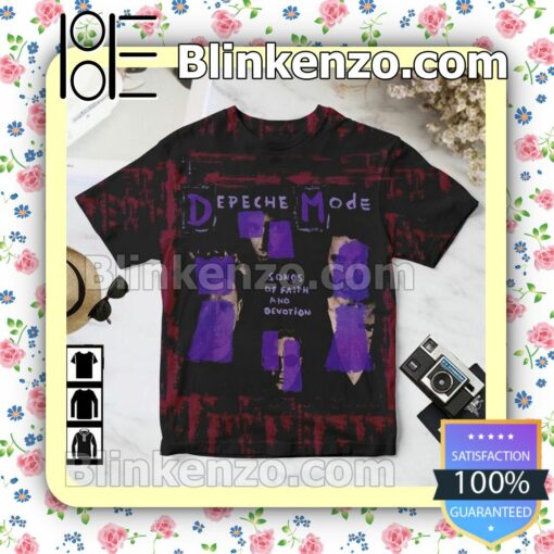 Depeche Mode Songs Of Faith And Devotion Album Cover Style 2 Custom Shirt